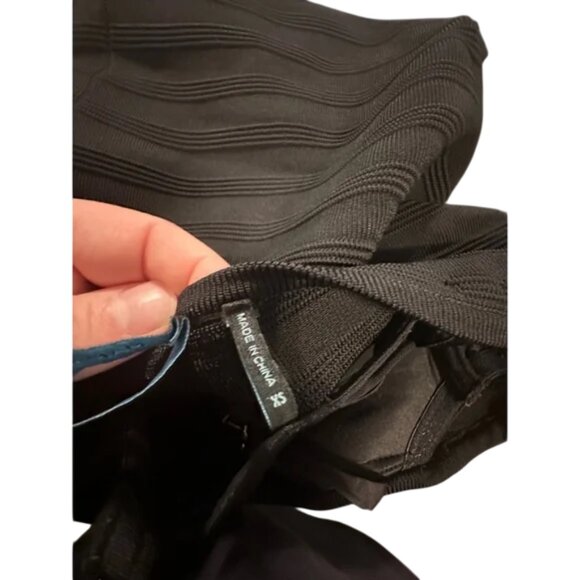 Marciano bodycon mini dress black womens size XS - Picture 5 of 7